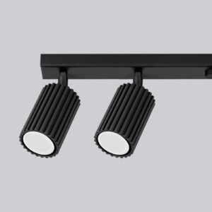 Plafonieră KARBON 6L negru - imagine 7