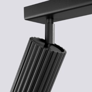 Plafonieră KARBON 6L negru - imagine 8