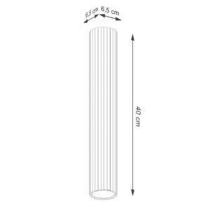 Plafonieră KARBON 40 bej - imagine 8