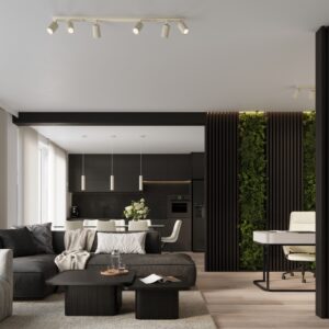 Lampă suspendată KARBON 2 bej - imagine 10