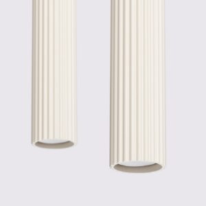 Lampă suspendată KARBON 2 bej - imagine 4