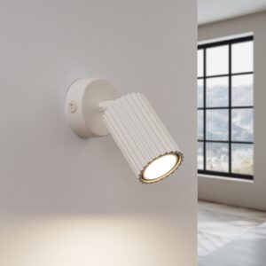 Lampă de perete KARBON bej cu un comutator - imagine 3