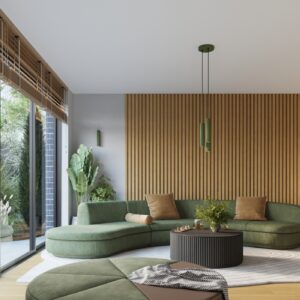 Lampă suspendată KARBON 3P verde măsliniu - imagine 10