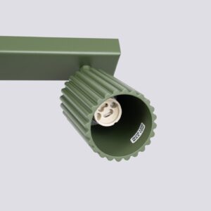 Plafonieră KARBON 3L verde măsliniu - imagine 5