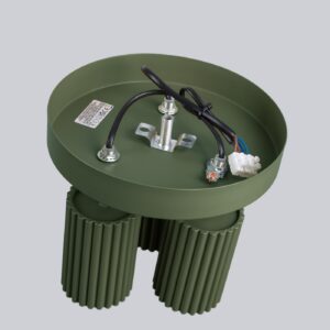 Plafonieră KARBON 3P verde măsliniu - imagine 4