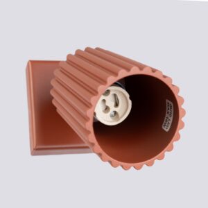 Lampă de perete KARBON roșu ocru - imagine 4