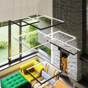 Candelabru TUULA L negru 3000K - imagine 12