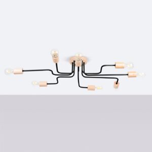 Candelabru TIMBO 8 negru - imagine 2