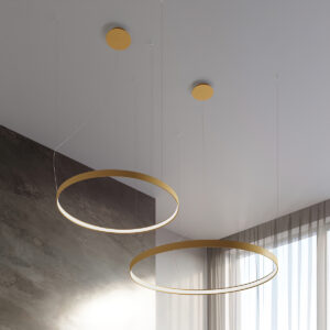 Candelabru RIO 78 aur LED 3000K - imagine 14