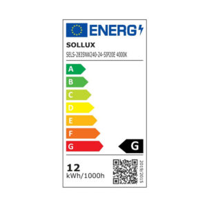Candelabru RIO 2 55/78 alb LED 4000K - imagine 7