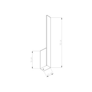 Lampă de perete LAHTI L alb 4000K - imagine 7