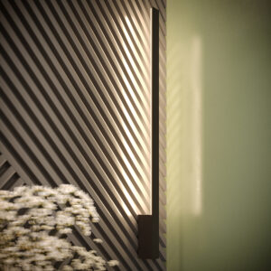 Lampă de perete LAHTI L negru 4000K - imagine 12