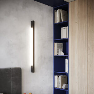 Lampă de perete SAPPO L negru 3000K - imagine 11