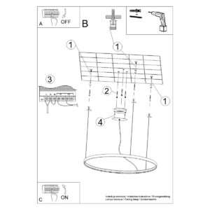 Candelabru RIO 110 aur LED 3000K - imagine 11