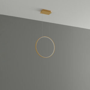 Lampă suspendată RIO 55 aur LED 3000K - imagine 2