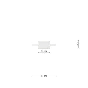 Lampă suspendată RIO 55 aur LED 4000K - imagine 10