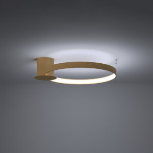 Plafonieră RIO 55 aur LED 4000K - imagine 3