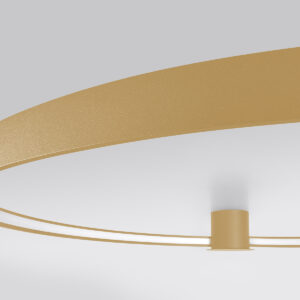Plafonieră RIO 55 aur LED 4000K - imagine 6