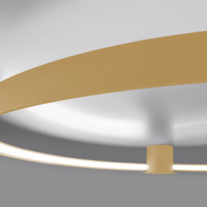 Plafonieră RIO 55 aur LED 4000K - imagine 7