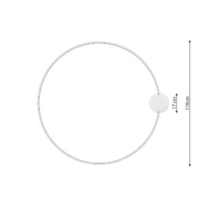 Plafonieră RIO 110 aur LED 3000K - imagine 10