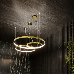 Plafonieră RIO 78 aur lustruit LED 3000K - imagine 15