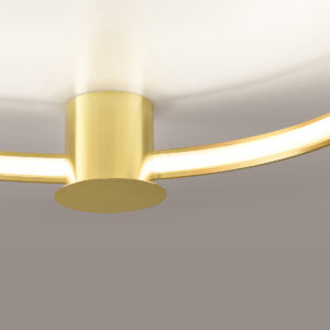Plafonieră RIO 78 aur lustruit LED 3000K - imagine 7