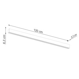 Plafonieră SOREN schwarz LED 4000K - imagine 8