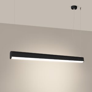 Lampă suspendată FARGE negru LED 3000K - imagine 3