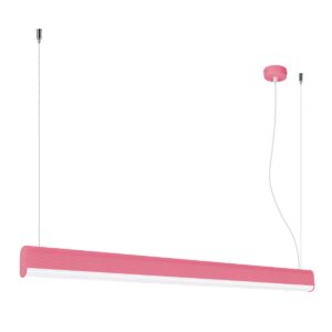 Lampă suspendată FARGE roz LED 4000K