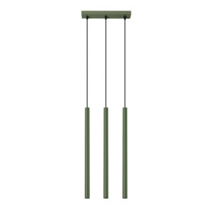 Lampă suspendată PASTELO 3 verde măsliniu